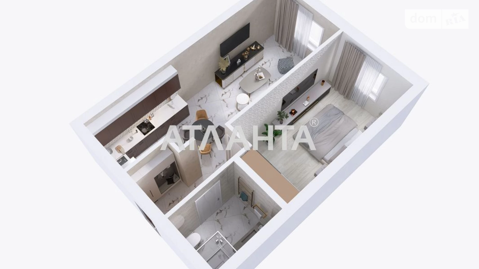 Продається 1-кімнатна квартира 44.9 кв. м у Львові, вул. Стрийська - фото 3
