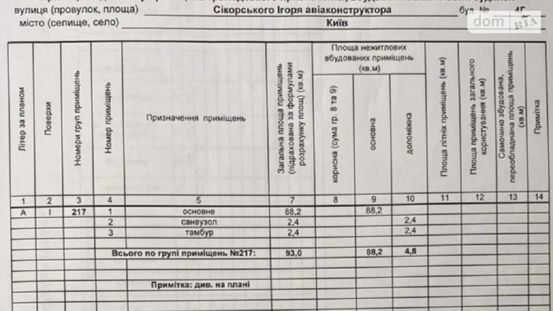 Продается помещения свободного назначения 93 кв. м в 24-этажном здании, цена: 170000 $ - фото 5