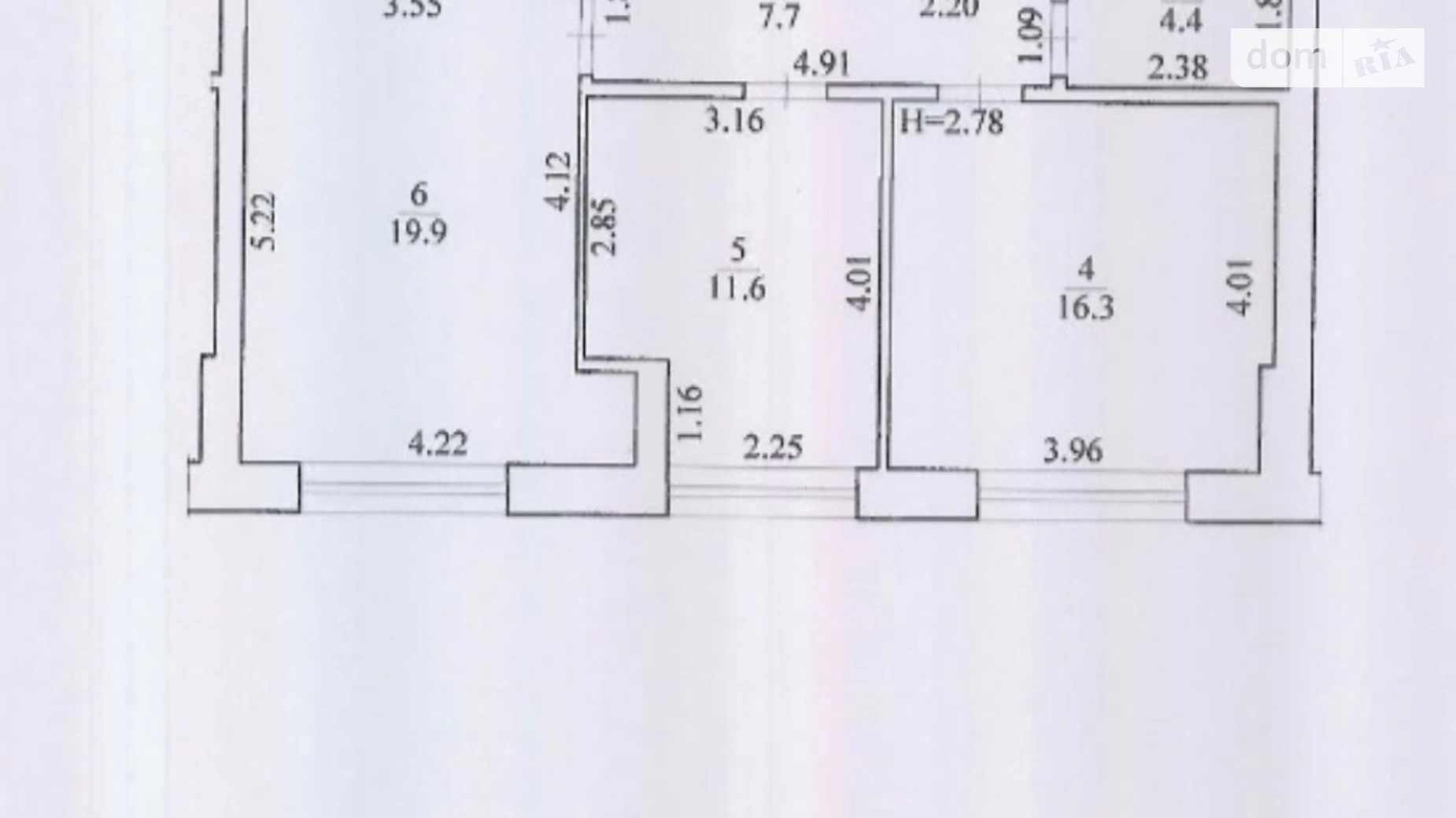 Продается 2-комнатная квартира 62.2 кв. м в Киеве, Крепостной(Тверской) туп., 7Б - фото 3