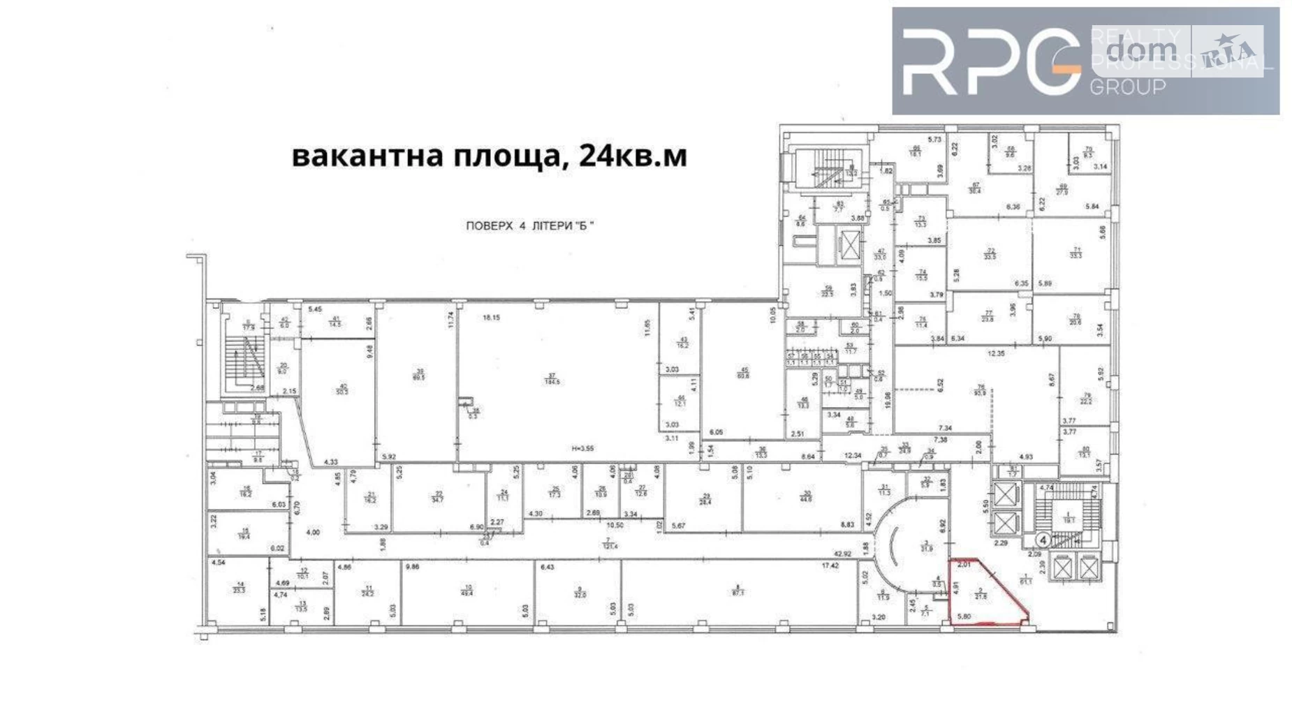 Здається в оренду офіс 24 кв. м в бізнес-центрі, цена: 312 $ - фото 4