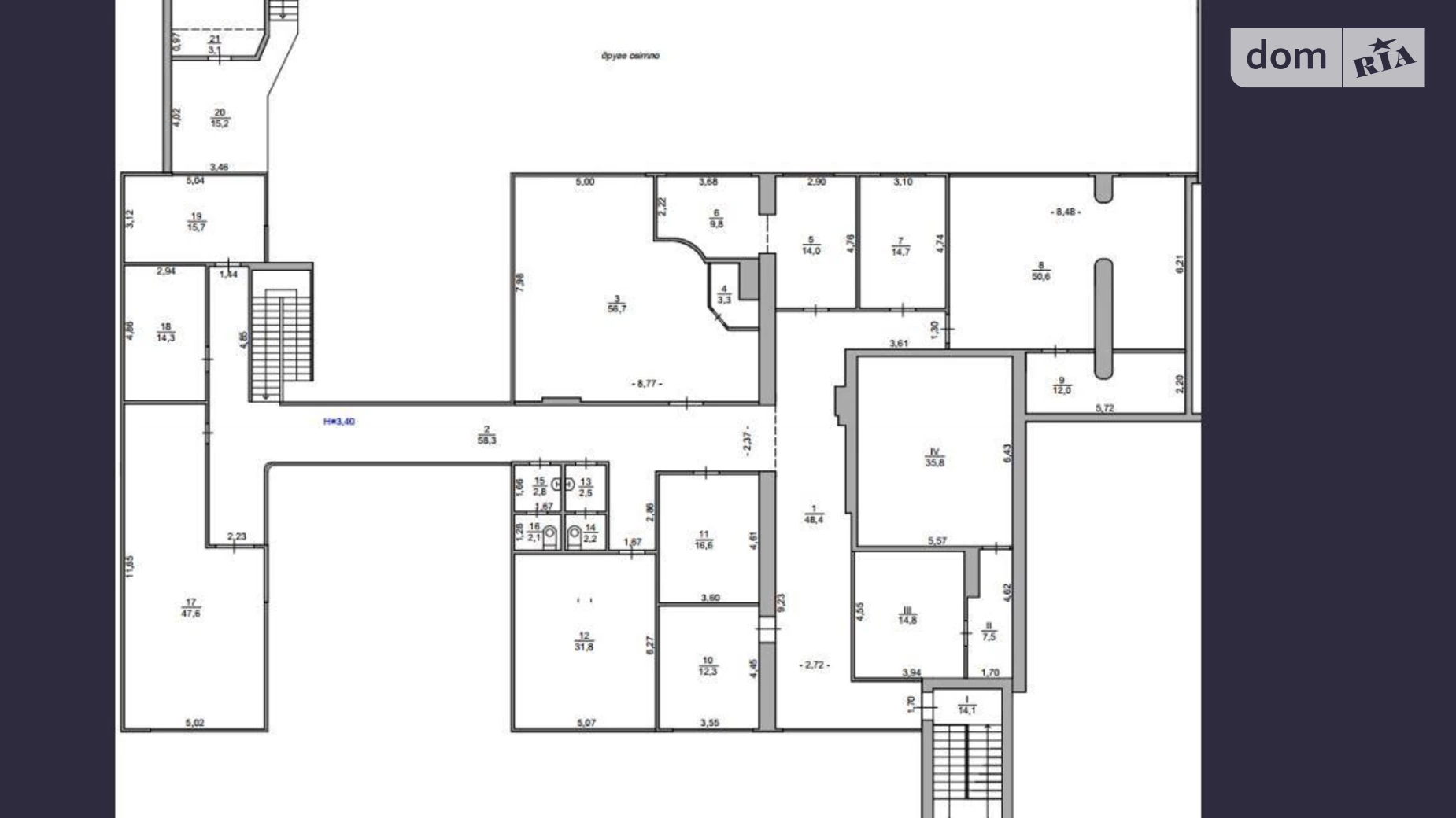 Здається в оренду офіс 1673 кв. м в бізнес-центрі, цена: 40152 $ - фото 3