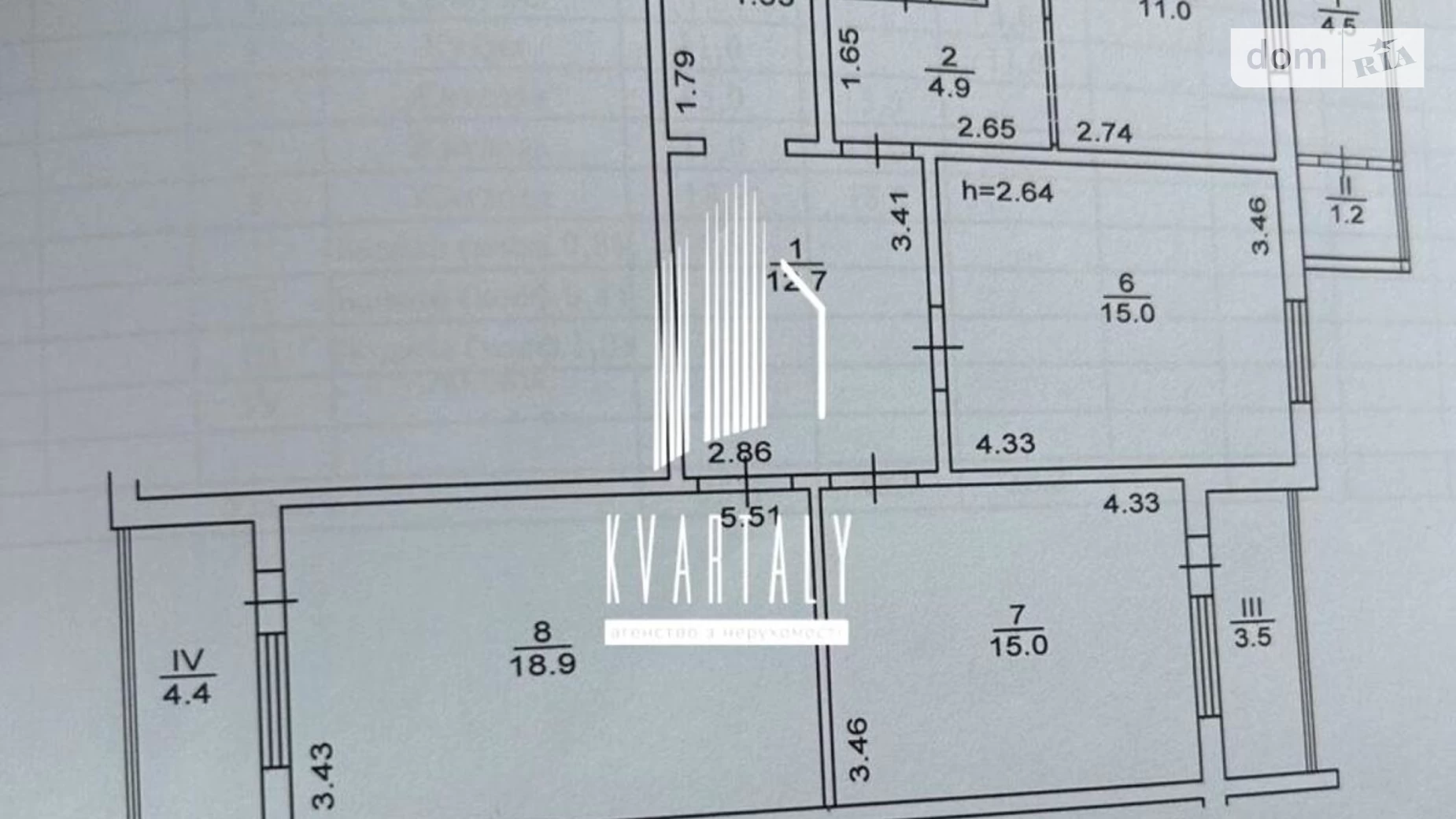 Продається 3-кімнатна квартира 103 кв. м у Києві, просп. Петра Григоренка, 24 - фото 4