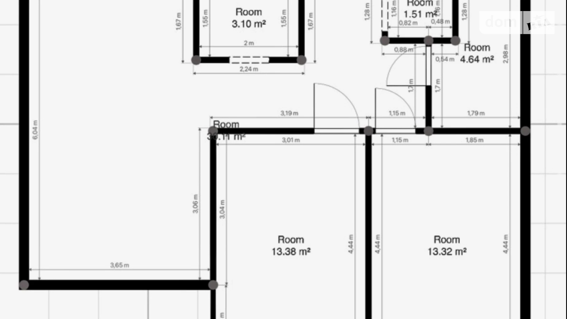 Продается 2-комнатная квартира 68 кв. м в Ужгороде, ул. Легоцкого, 80 корпус 10 - фото 2