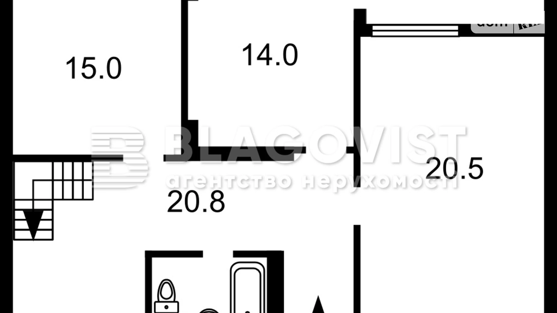 Продається 5-кімнатна квартира 141.5 кв. м у Києві, вул. Ахматової Анни, 13Д - фото 2