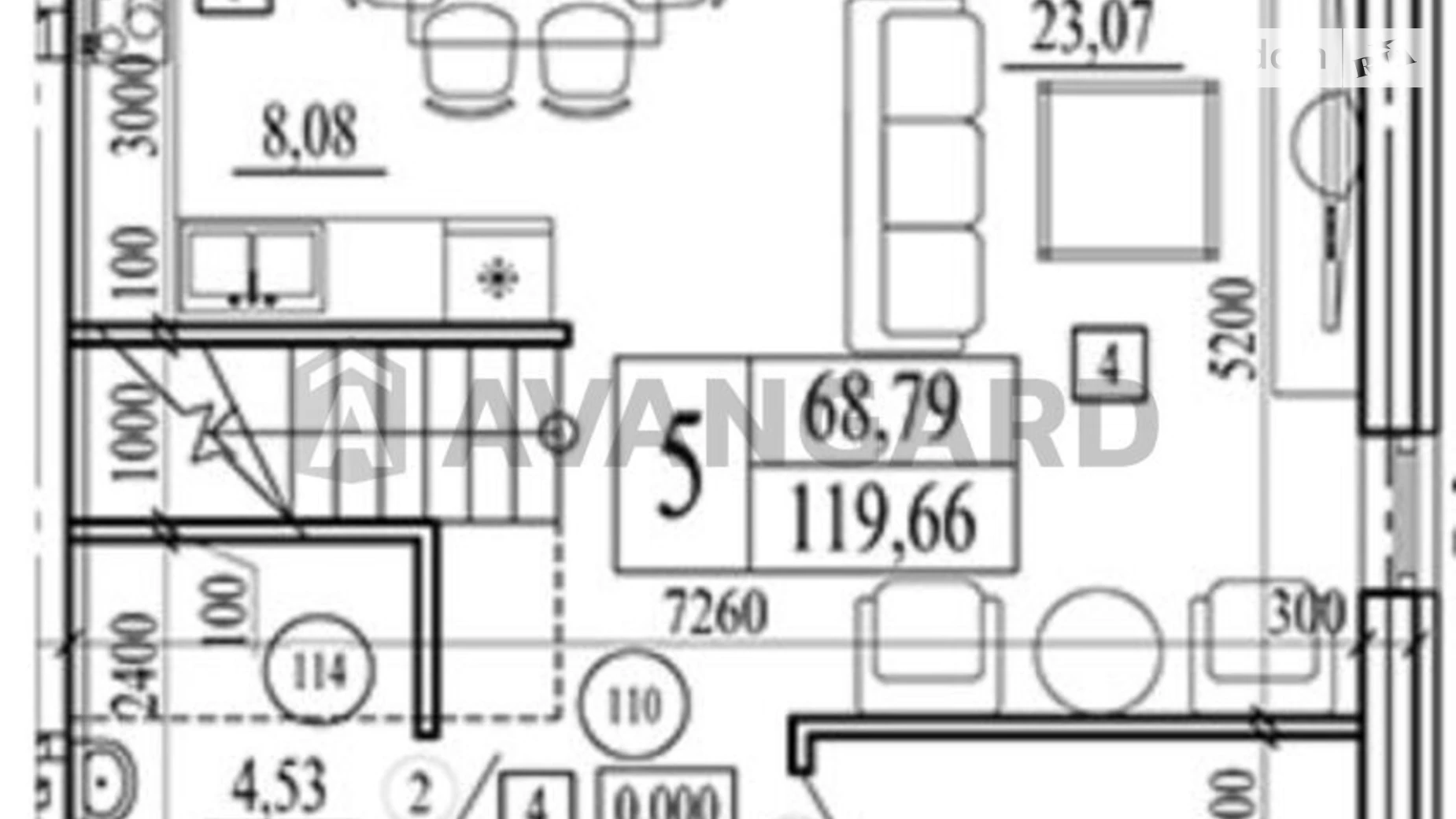 Продается дом на 2 этажа 120 кв. м с участком, цена: 78000 $ - фото 5