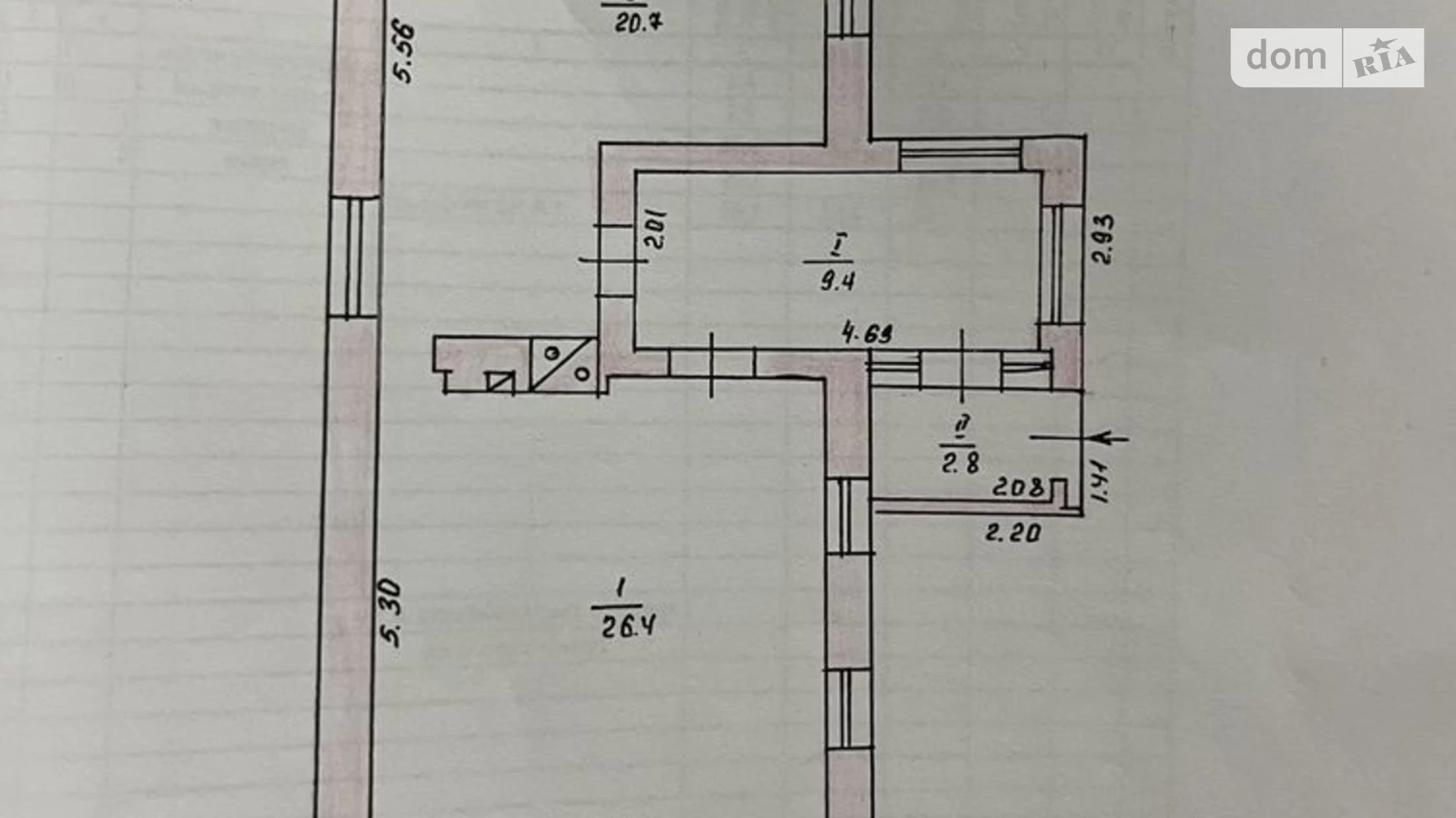 Продається одноповерховий будинок 59 кв. м с басейном, цена: 7500 $ - фото 5