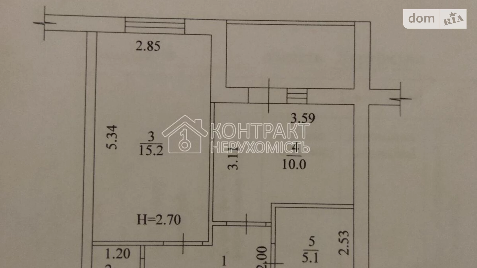 Продається 1-кімнатна квартира 40 кв. м у Харкові, вул. Сергія Барсукова(Маршала Федоренка) - фото 2