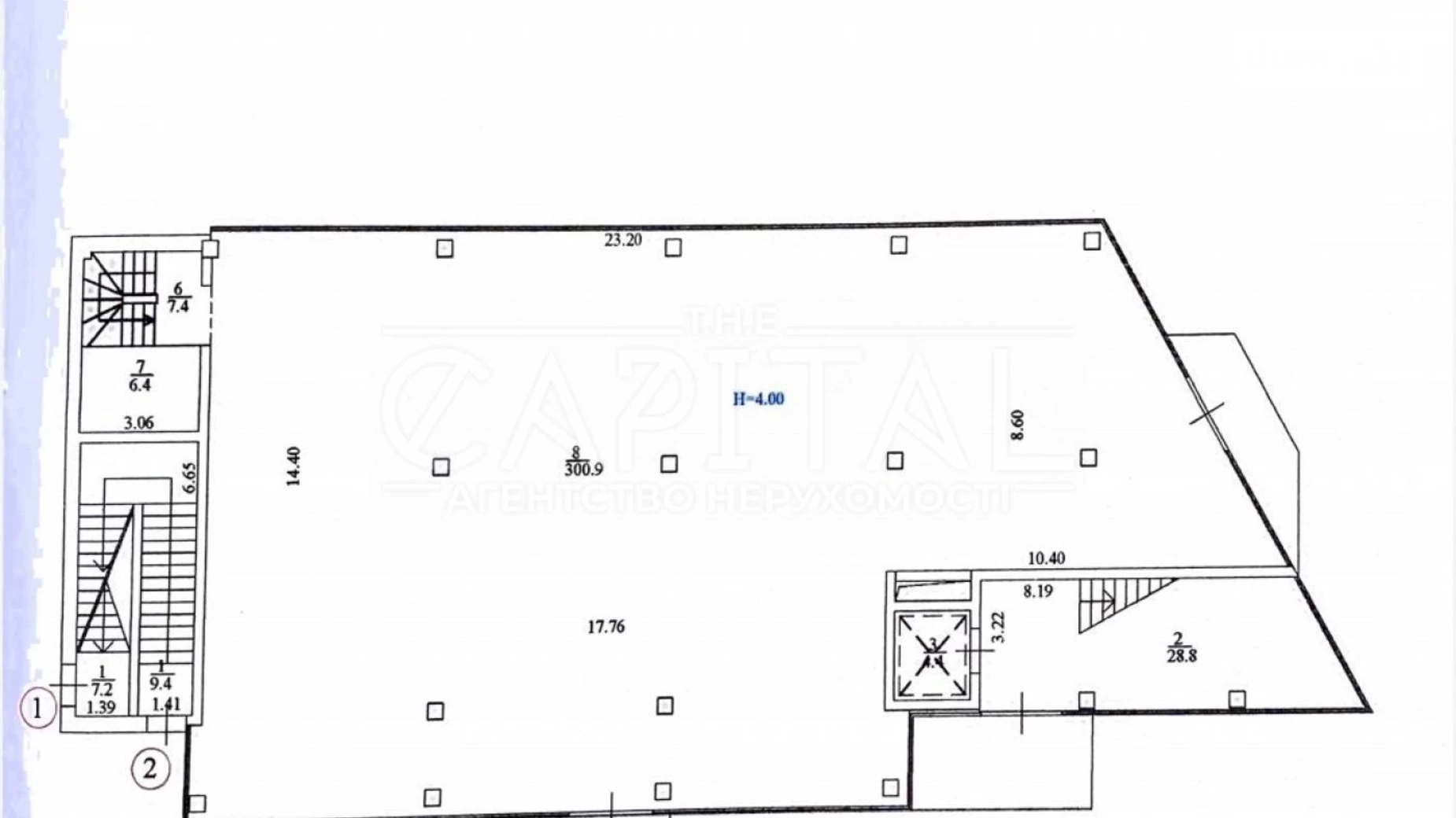 Продается офис 1439.9 кв. м в бизнес-центре, цена: 2400000 $ - фото 5