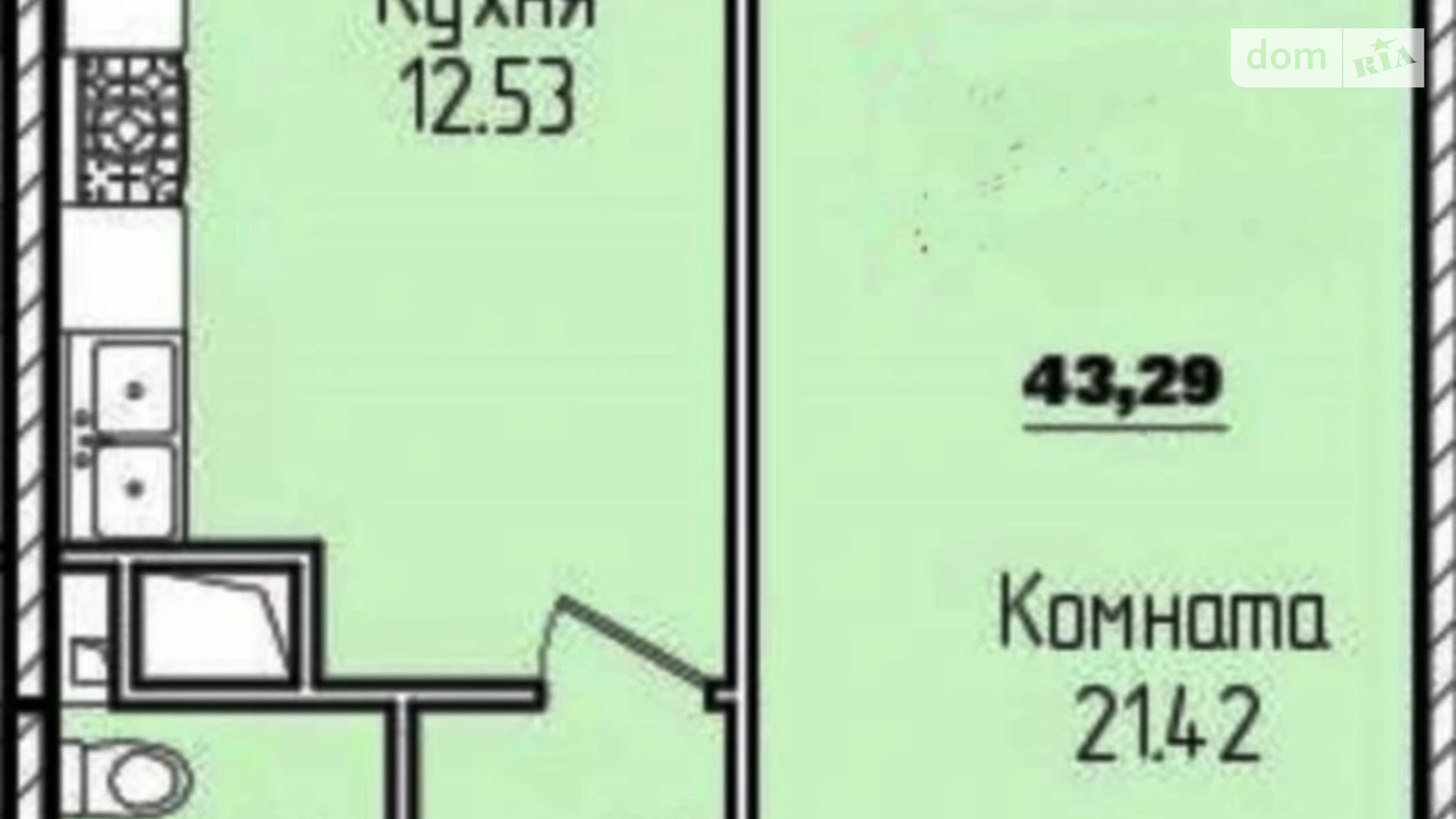 Продается 1-комнатная квартира 43 кв. м в Одессе, ул. Генуэзская - фото 4