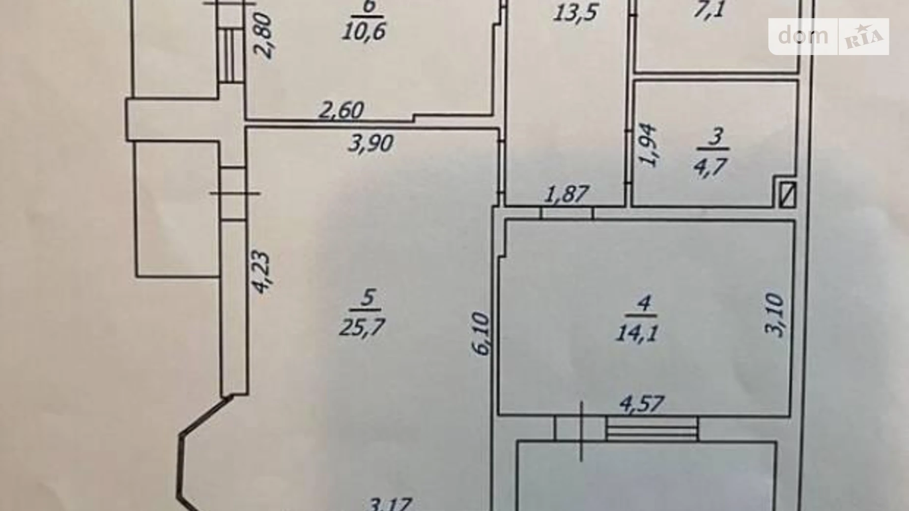 Продается 3-комнатная квартира 98.7 кв. м в Одессе, плато Аркадийское(Гагаринское), 9 - фото 3