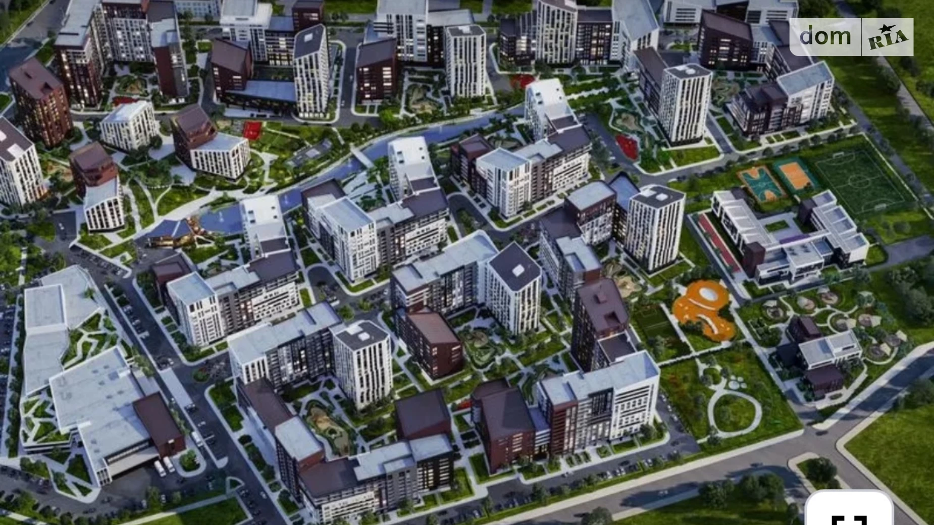 Продается 1-комнатная квартира 45.3 кв. м в Крюковщине, ул. Панорамная - фото 4