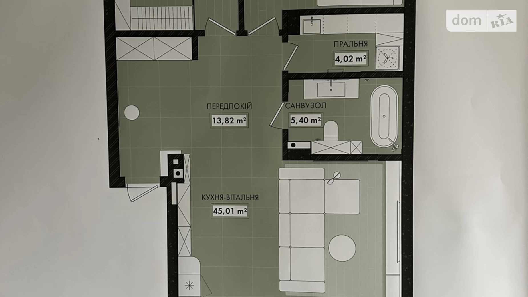 3-кімнатна квартира 105 кв. м у Тернополі, вул. Урожайна - фото 2