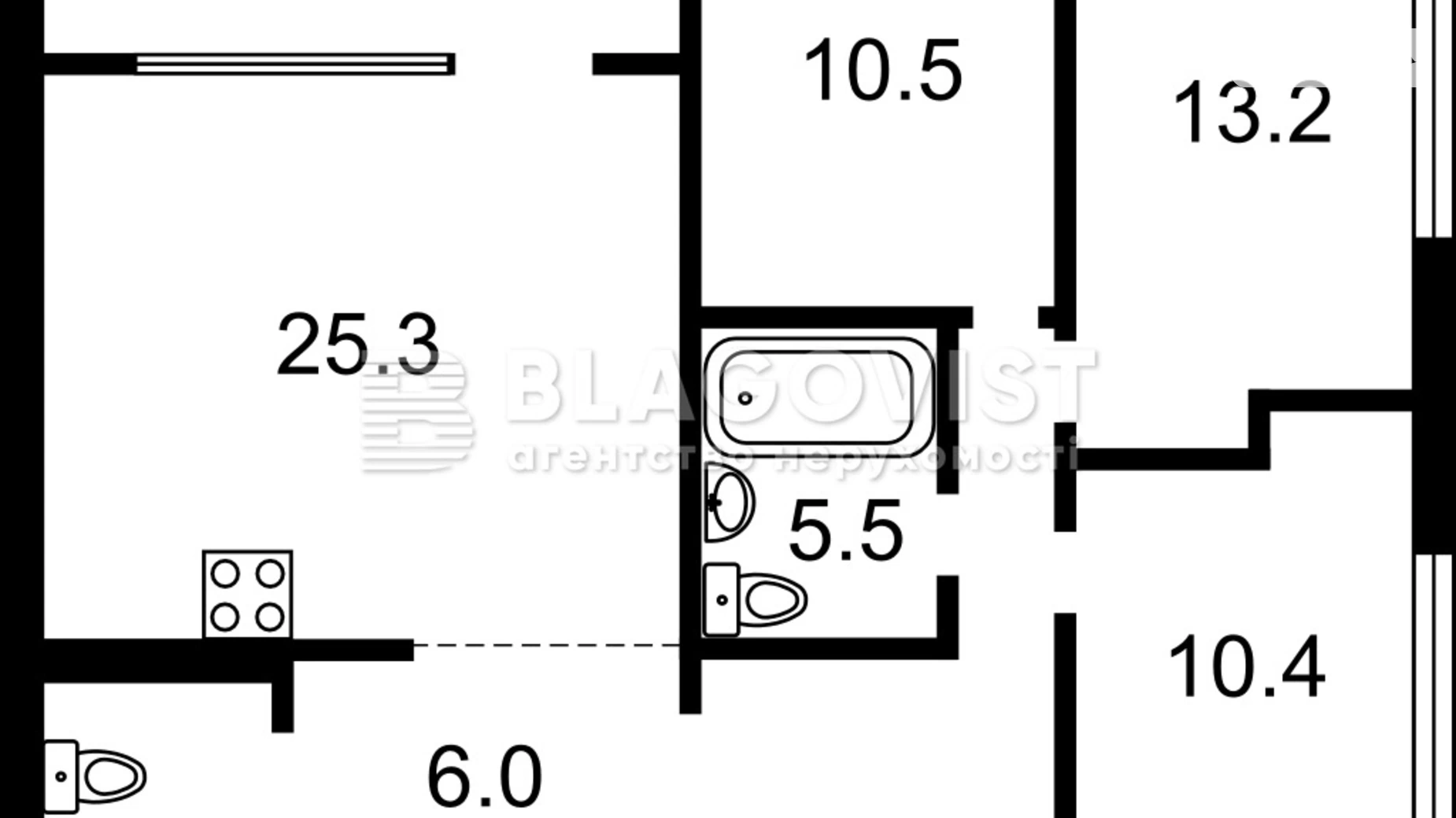 Продается 3-комнатная квартира 90.6 кв. м в Киеве, ул. Всеволода Змиенко, 21 - фото 3