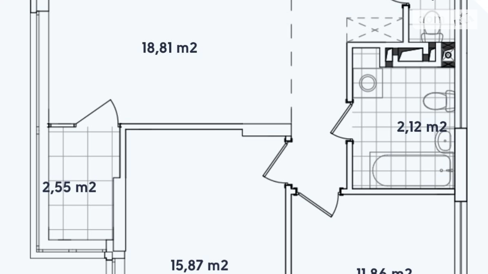 Продается 2-комнатная квартира 66 кв. м в Киеве, ул. Семьи Кристеров, 14 - фото 2