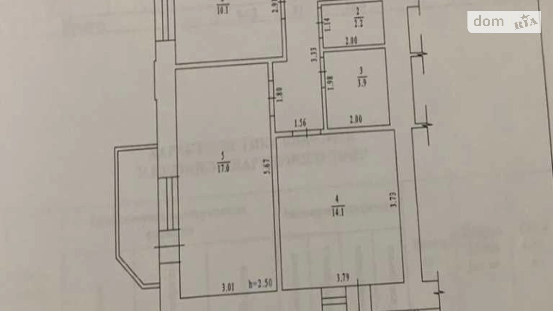 Продается 2-комнатная квартира 64.2 кв. м в Полтаве, ул. Пушкаревская - фото 2