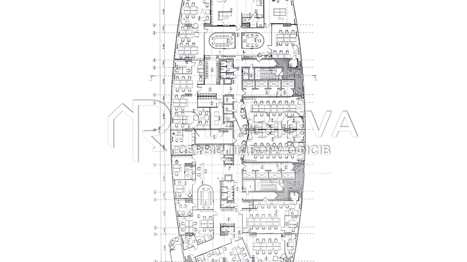 Сдается в аренду офис 1560.7 кв. м в бизнес-центре, цена: 73405 $ - фото 3