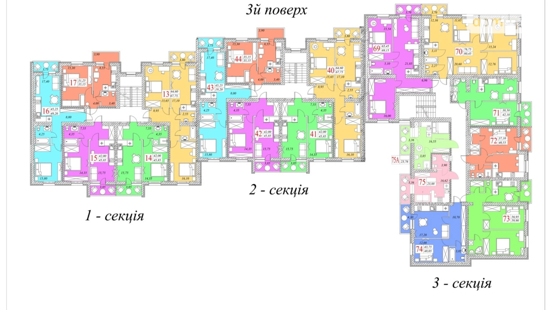 Продается 1-комнатная квартира 35 кв. м в Петрикове, ул. Шептицкого, 101А - фото 5