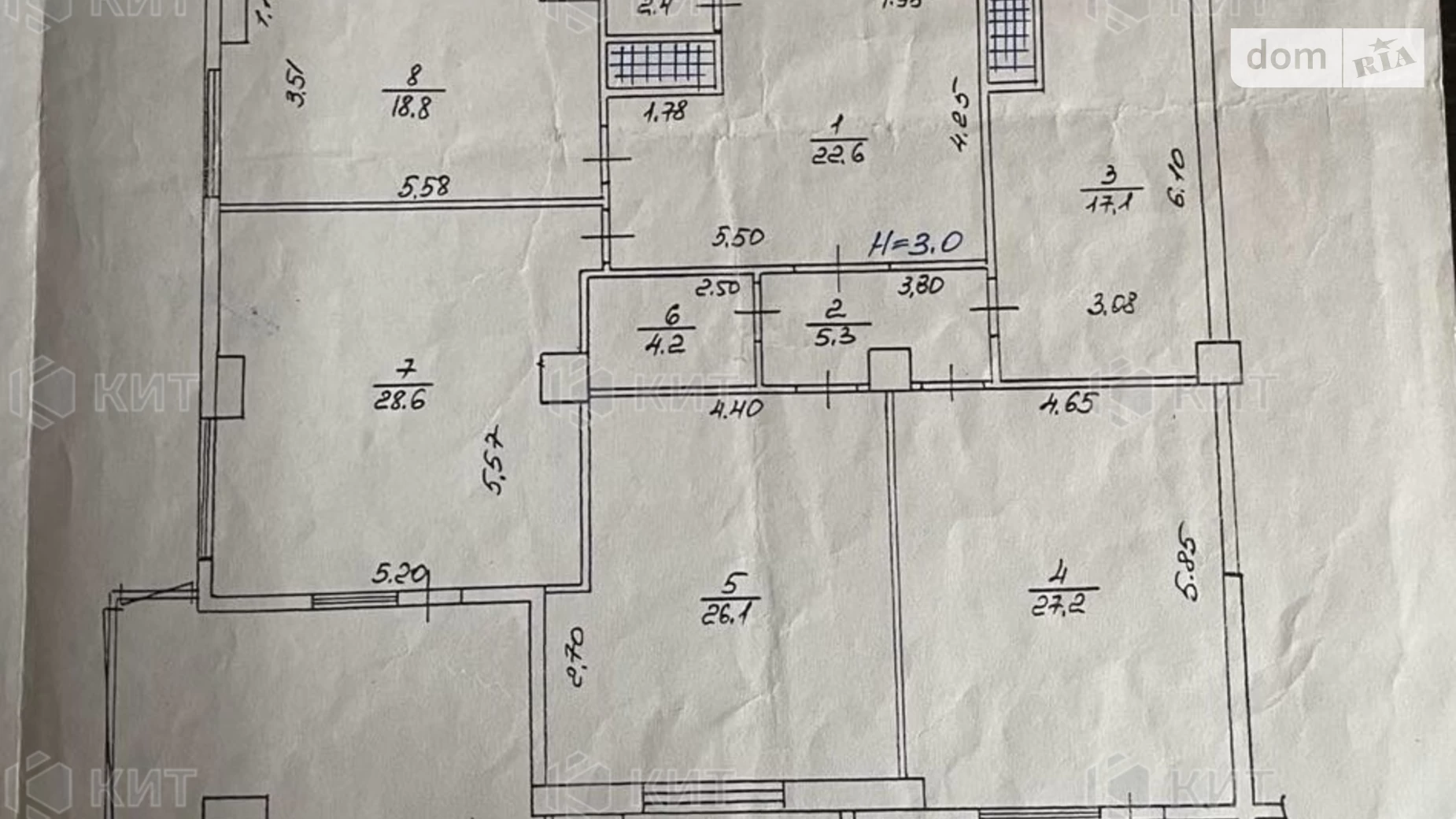 Продается 3-комнатная квартира 183.4 кв. м в Харькове, цена: 120000 $ - фото 4