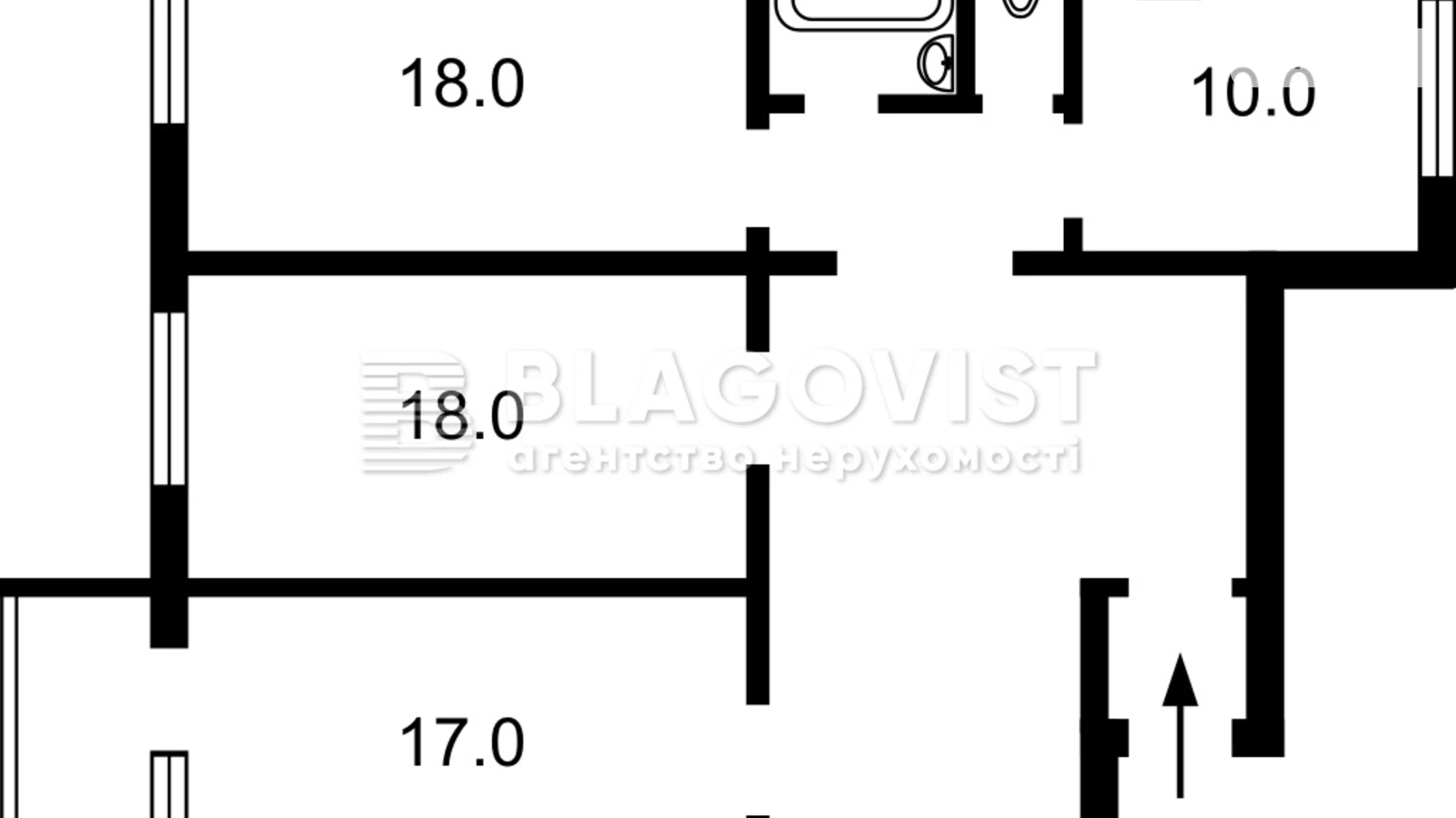 Продается 2-комнатная квартира 80 кв. м в Киеве, цена: 138000 $ - фото 2