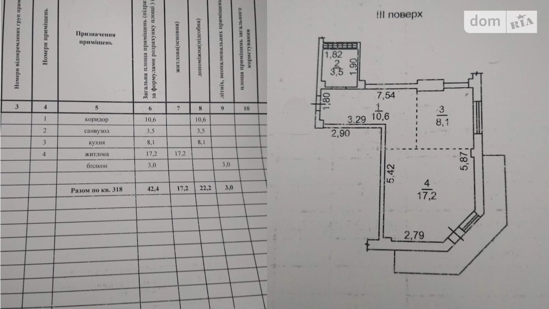 Продається 1-кімнатна квартира 42.4 кв. м у Одесі, вул. Євгена Чикаленка(Академіка Вільямса), 43 - фото 4