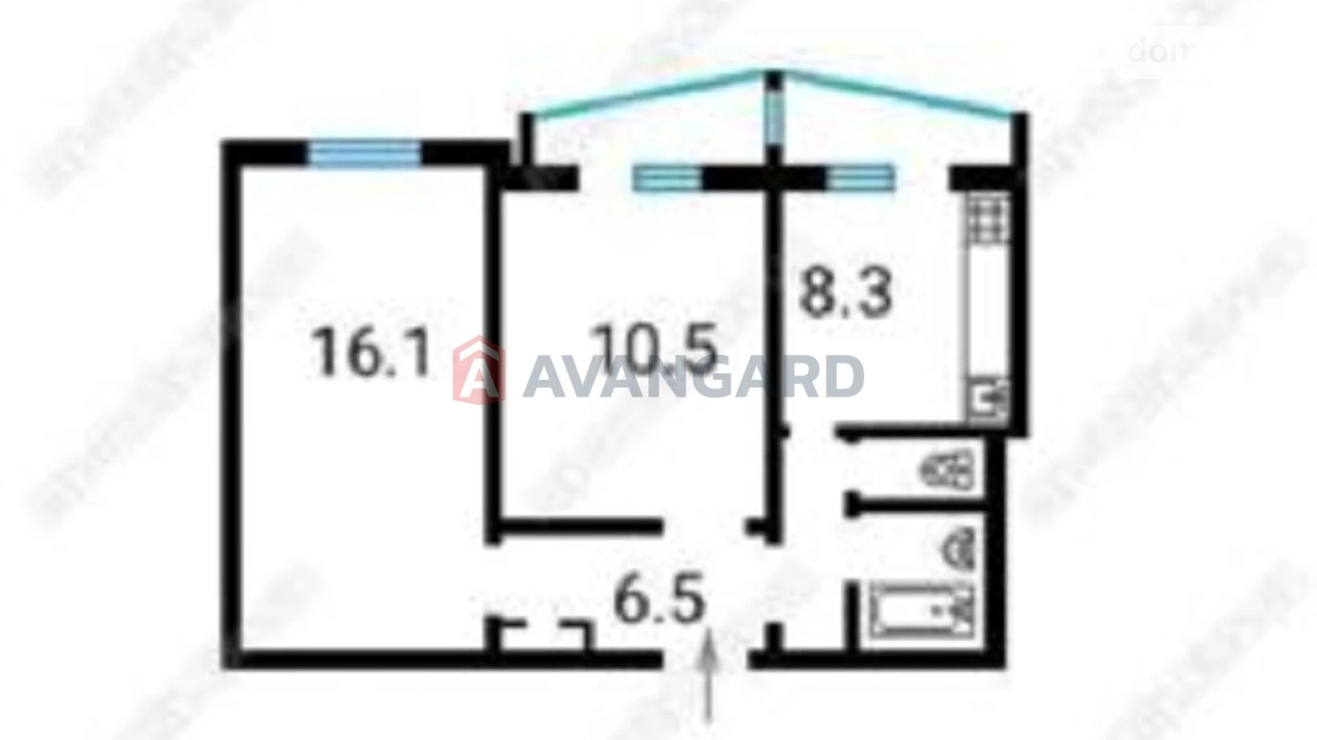 Продается 2-комнатная квартира 44.2 кв. м в Киеве, цена: 68000 $ - фото 2