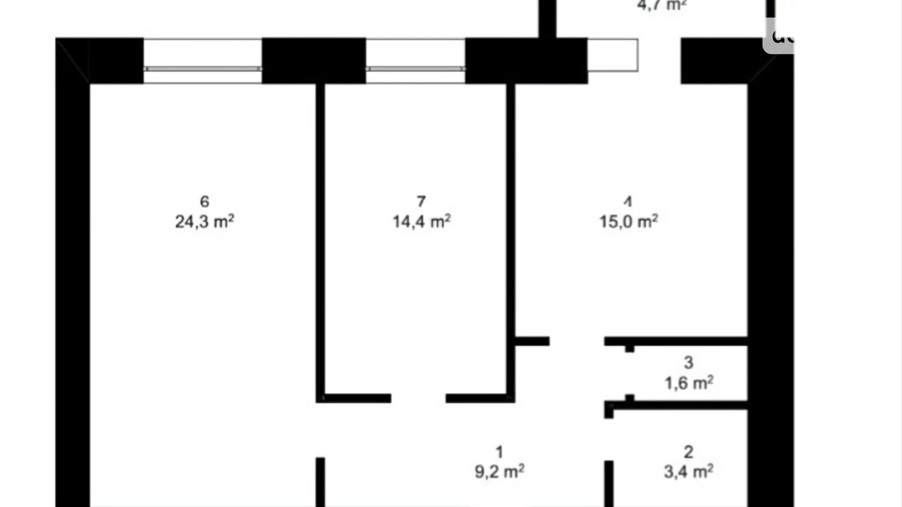 2-комнатная квартира 74.6 кв. м в Тернополе, цена: 54000 $ - фото 22