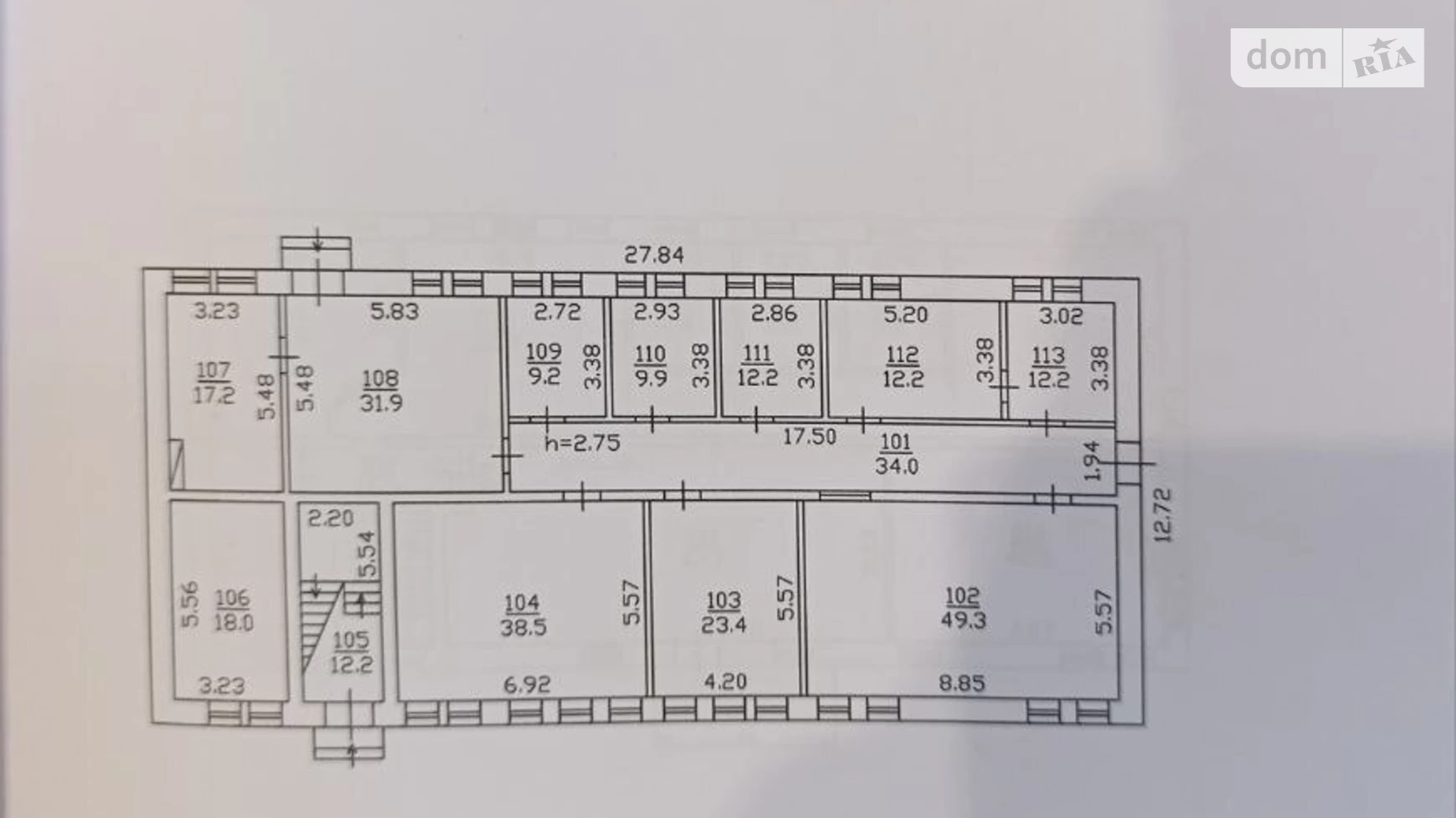 Продается помещения свободного назначения 563 кв. м в 2-этажном здании, цена: 250000 $ - фото 2