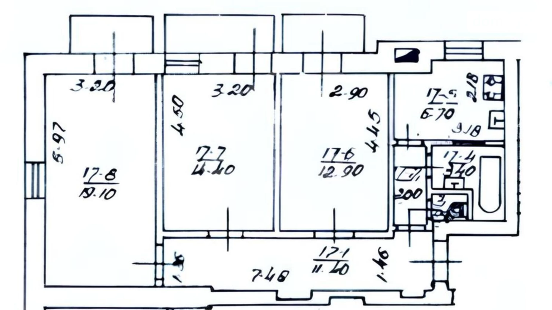 Продается 3-комнатная квартира 79 кв. м в Киеве, цена: 89000 $ - фото 2