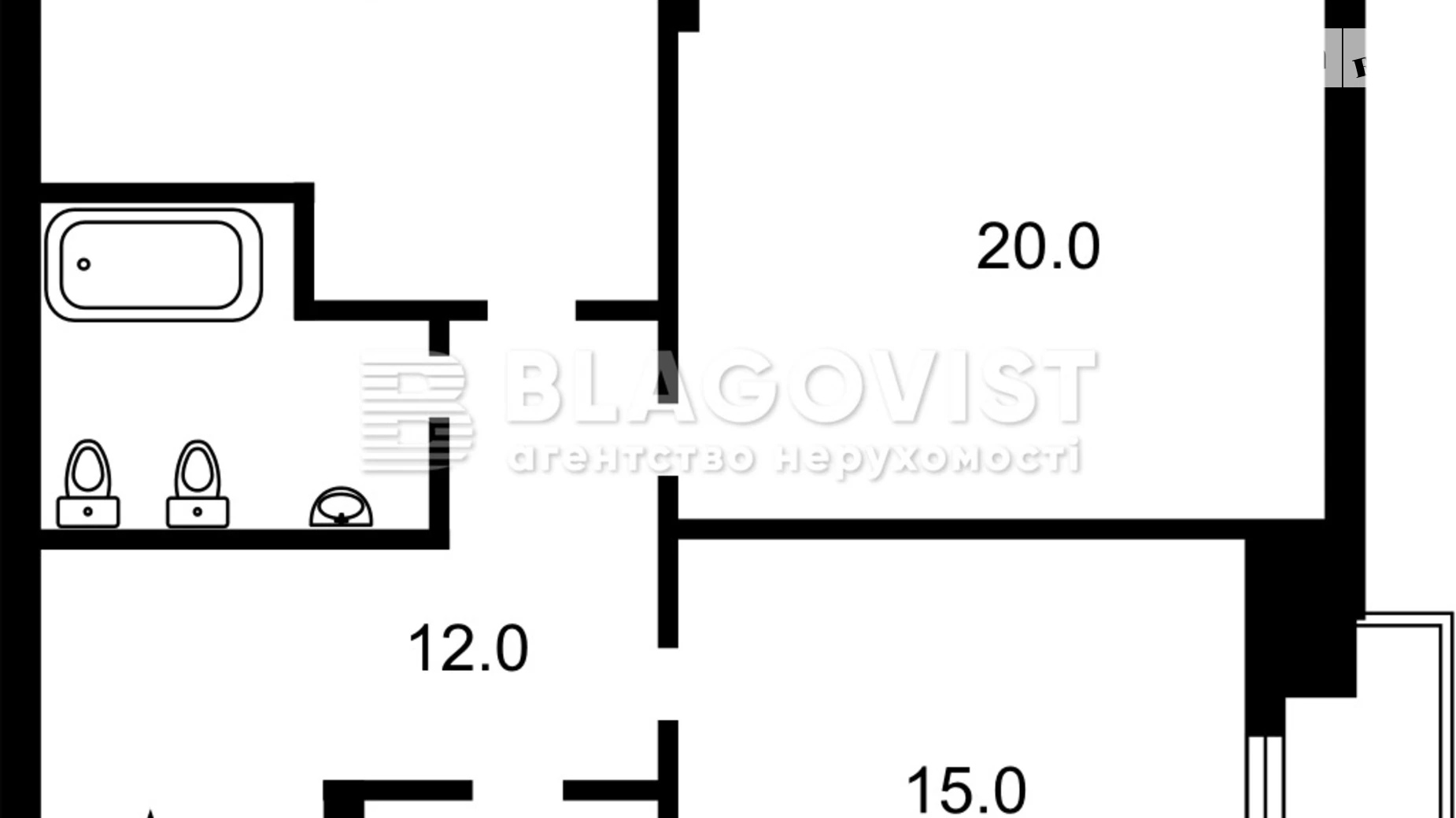 Продается 2-комнатная квартира 72 кв. м в Киеве, ул. Златоустовская, 30 - фото 4