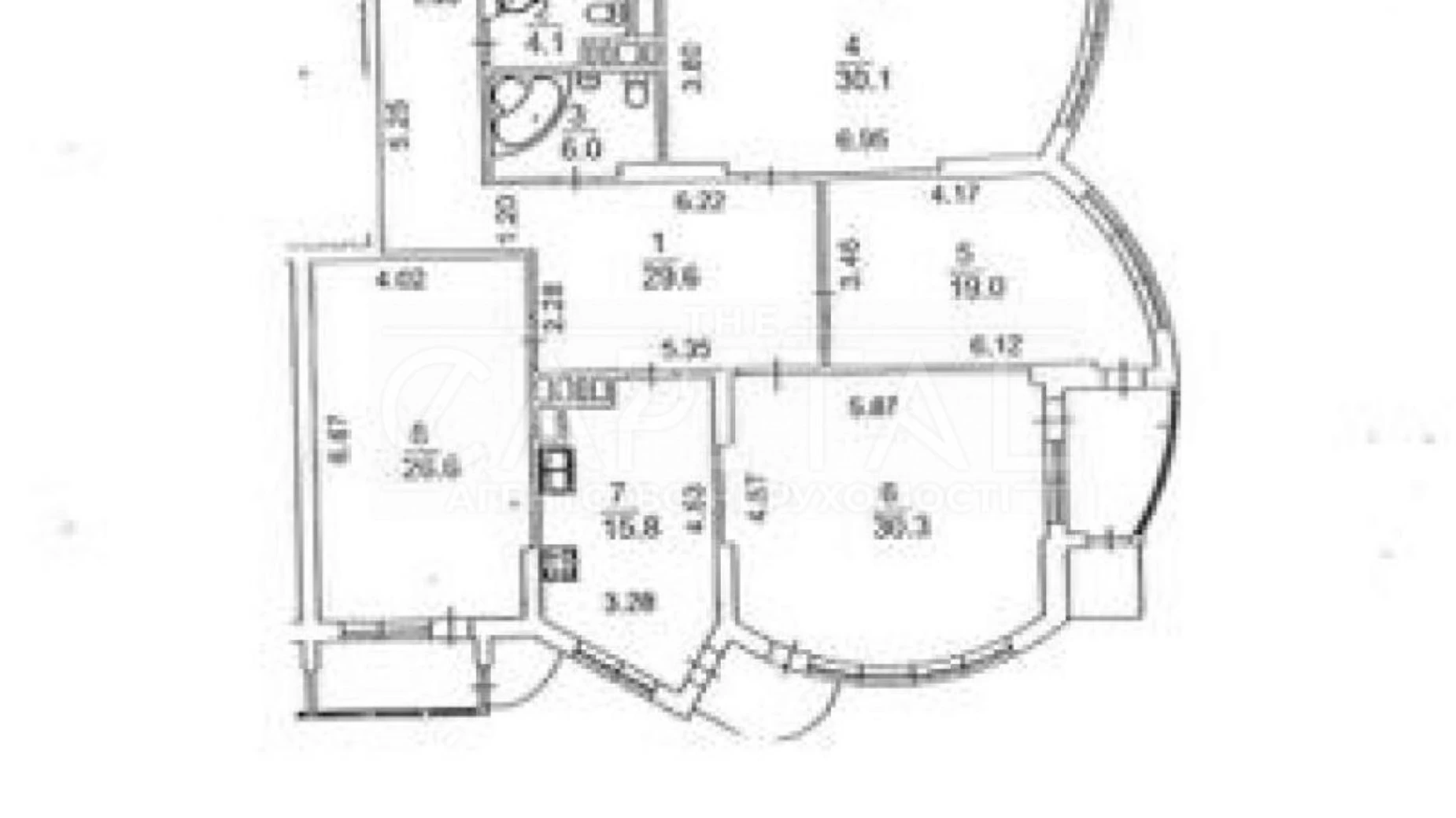 Продается 4-комнатная квартира 170 кв. м в Киеве, ул. Генерала Шаповала(Механизаторов), 2 - фото 2