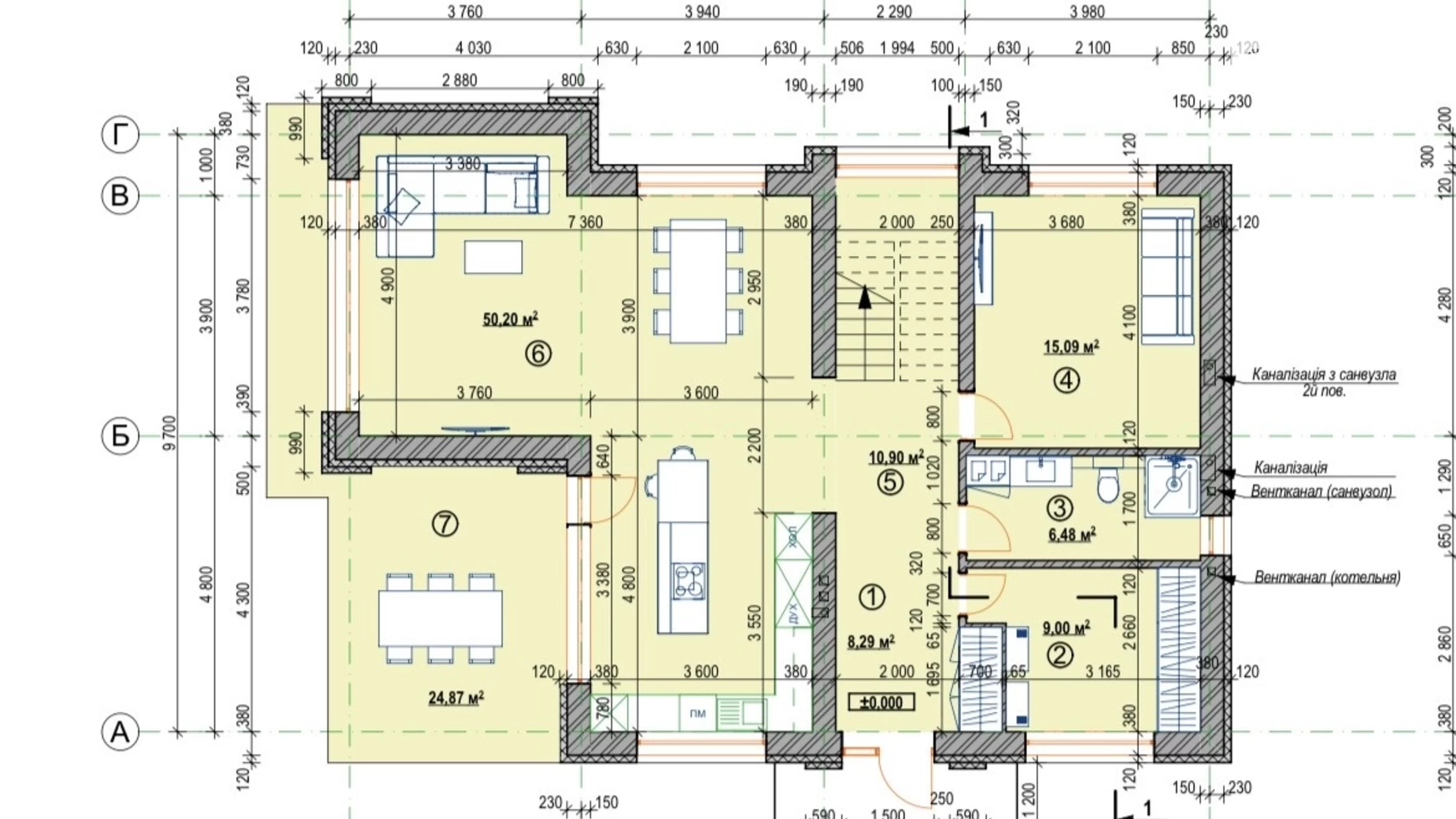 Продается дом на 2 этажа 190 кв. м с гаражом, цена: 116000 $ - фото 5