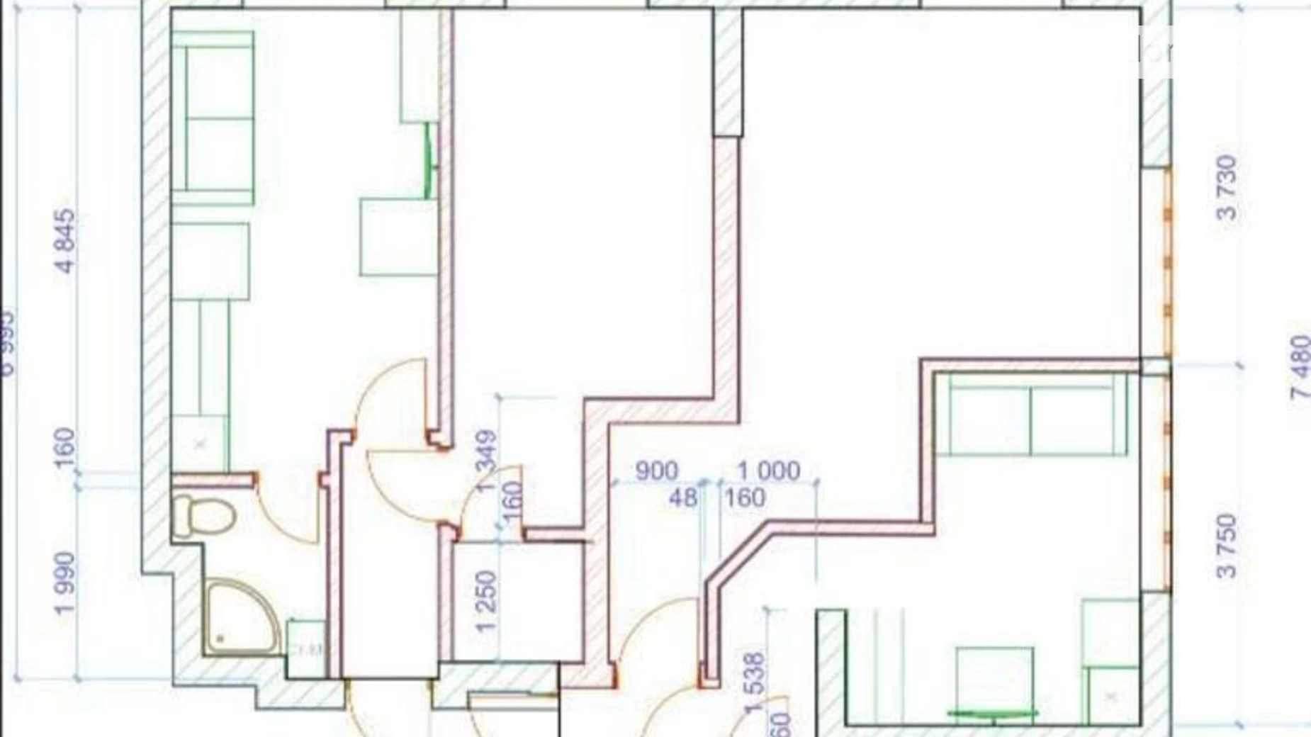 Продается 3-комнатная квартира 76.4 кв. м в Вишневом, ул. Марии Примаченко(Первомайская), 24В - фото 4