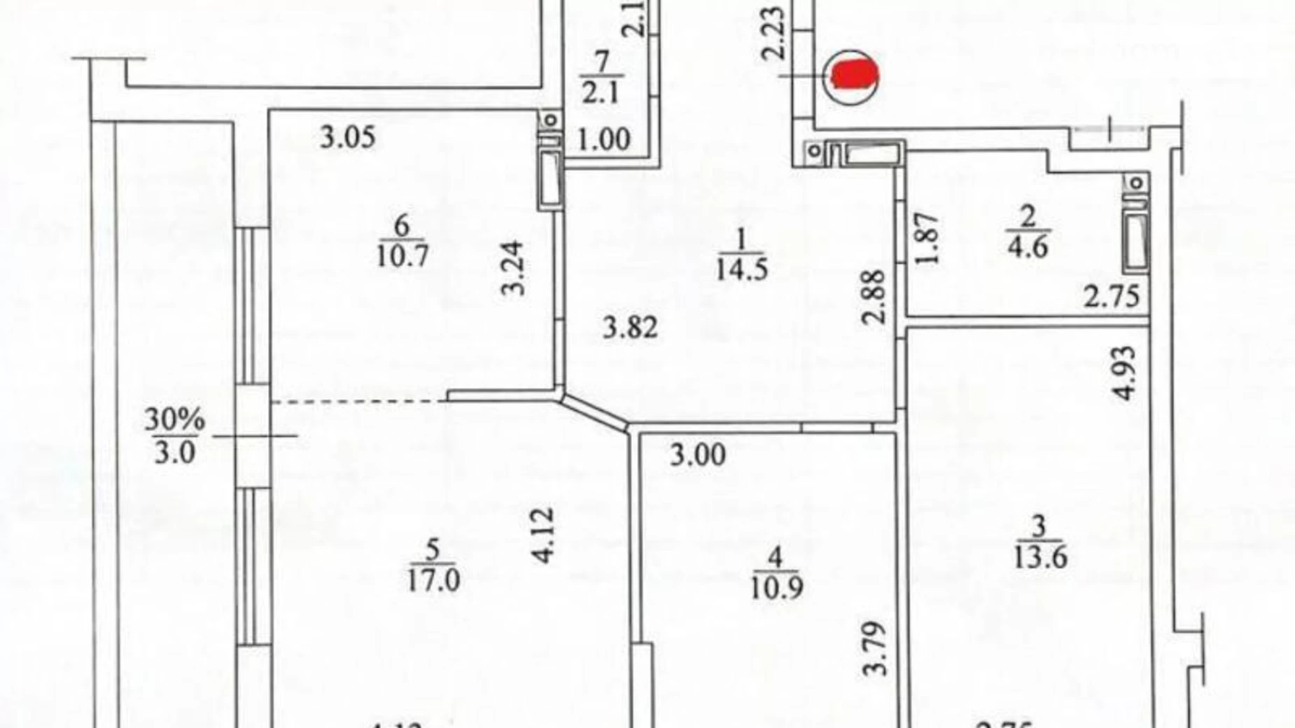 Продается 3-комнатная квартира 76.4 кв. м в Вишневом, ул. Марии Примаченко(Первомайская), 24В - фото 3