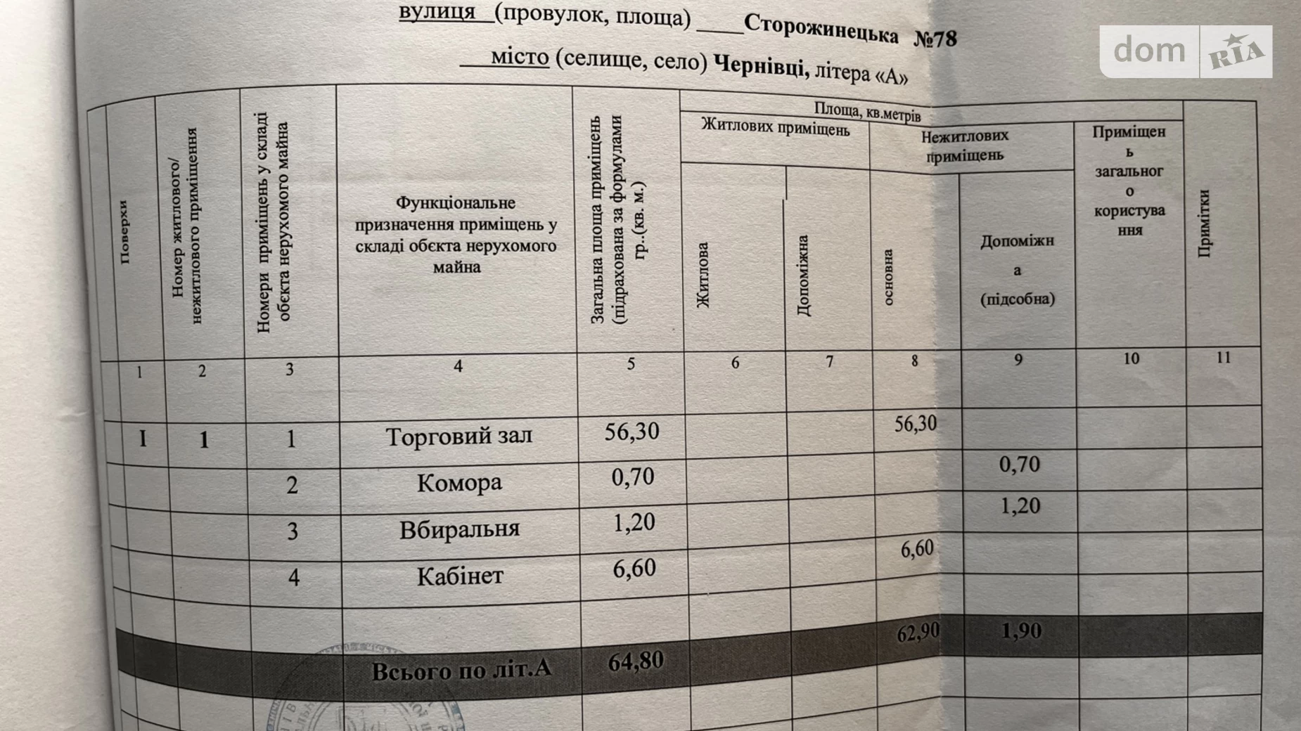 Продається приміщення вільного призначення 64.8 кв. м в 1-поверховій будівлі, цена: 130000 $ - фото 5