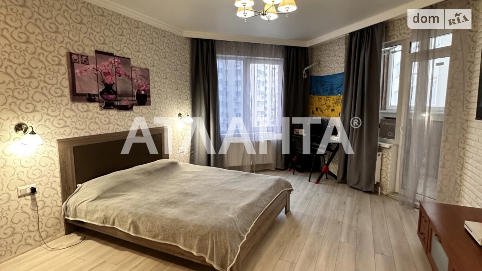 Продается 1-комнатная квартира 44.4 кв. м в Лиманке, мас. Радужный - фото 3