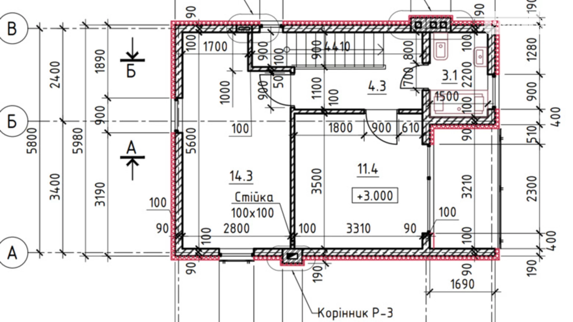 Продается дом на 2 этажа 90 кв. м с гаражом, цена: 86000 $ - фото 3