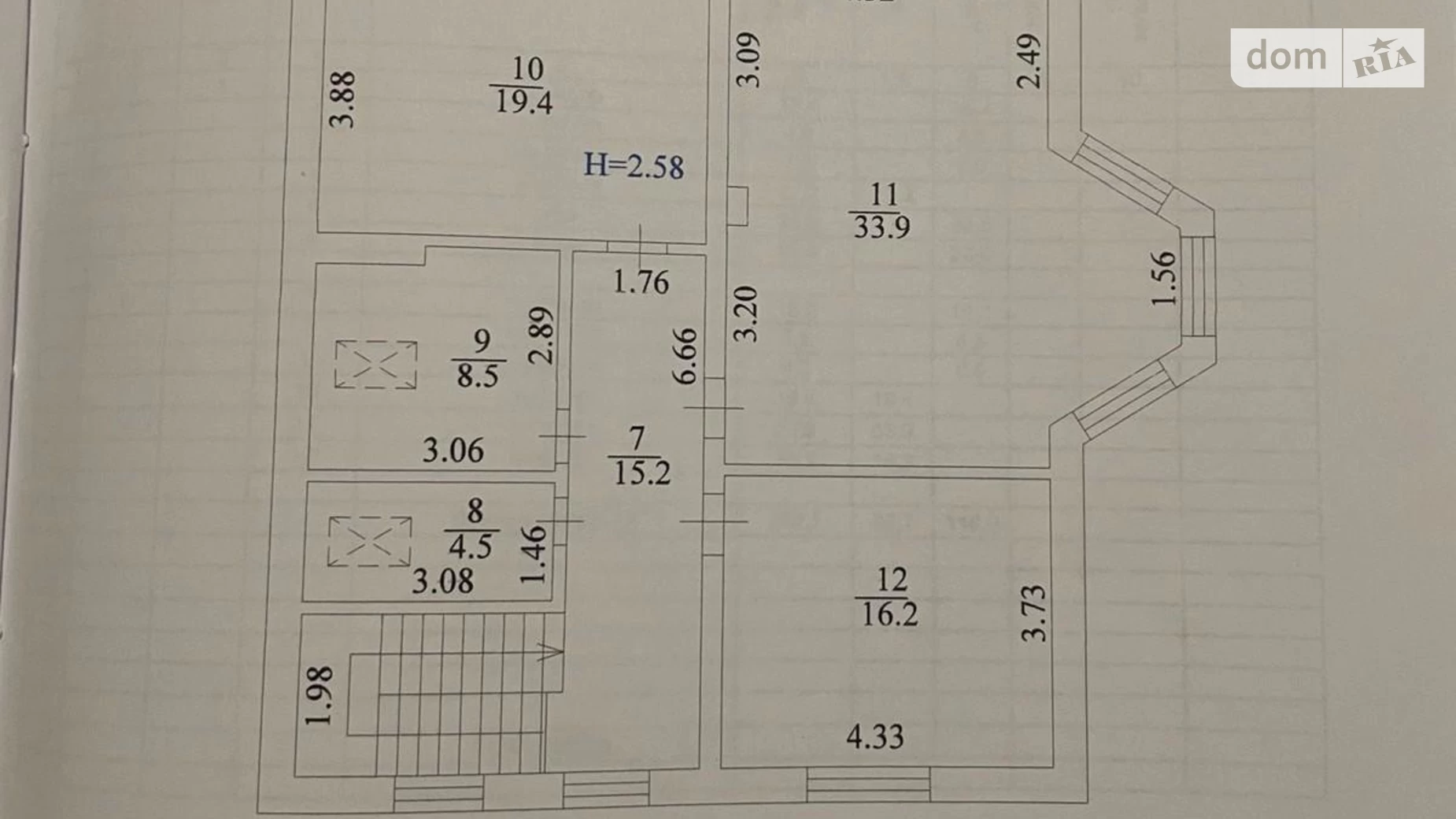 Продается дом на 2 этажа 200 кв. м с садом, цена: 235000 $ - фото 3