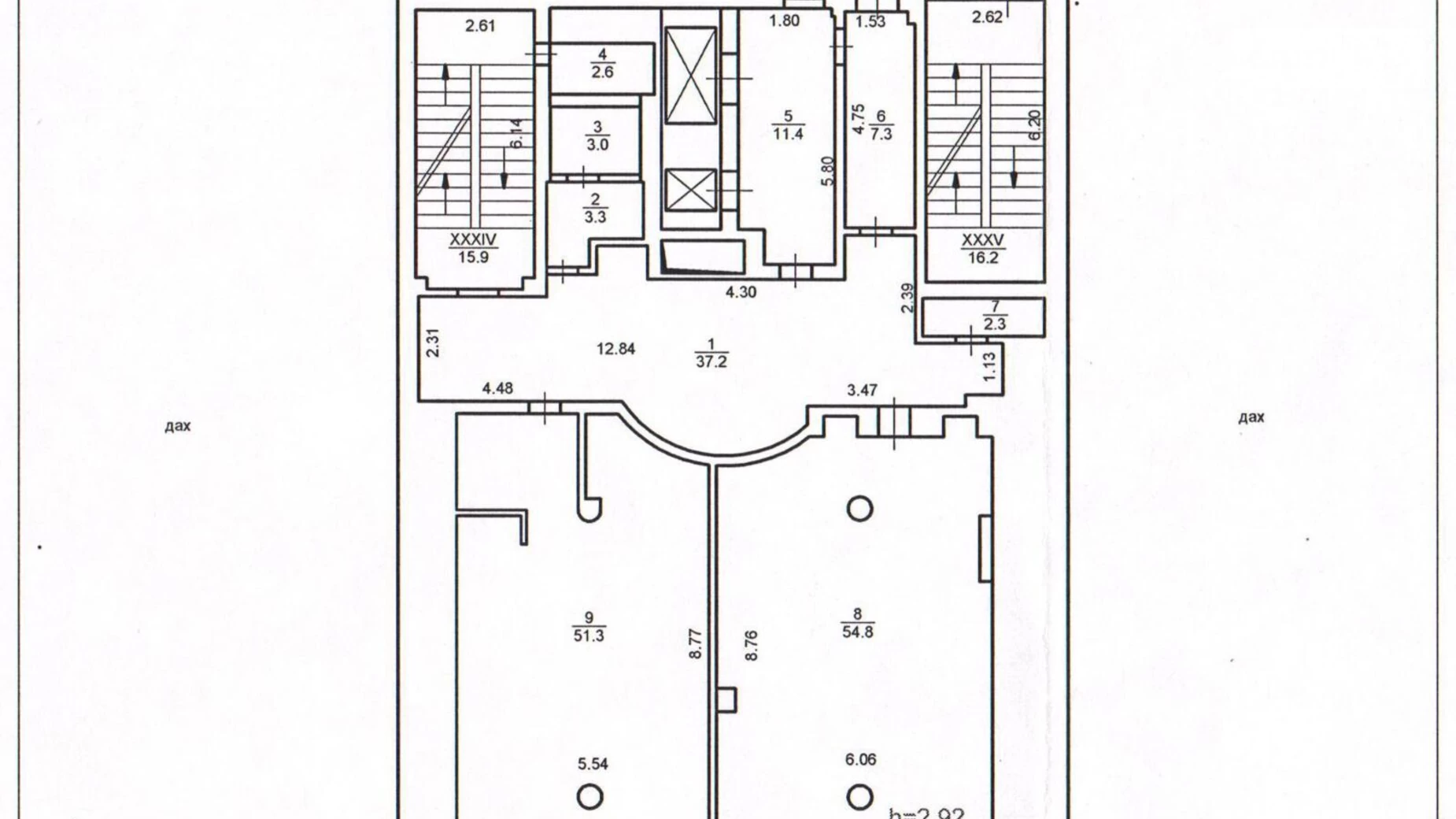 Сдается в аренду офис 207 кв. м в бизнес-центре, цена: 3700 $ - фото 2