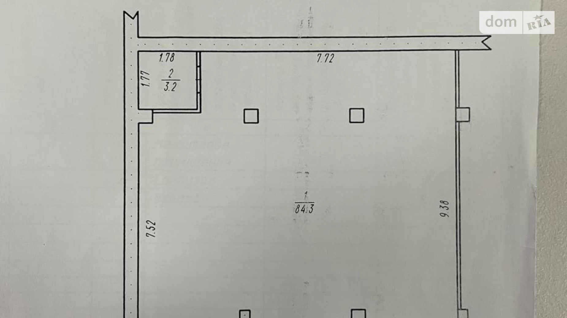 Продается помещения свободного назначения 84 кв. м в 7-этажном здании, цена: 110000 $ - фото 2