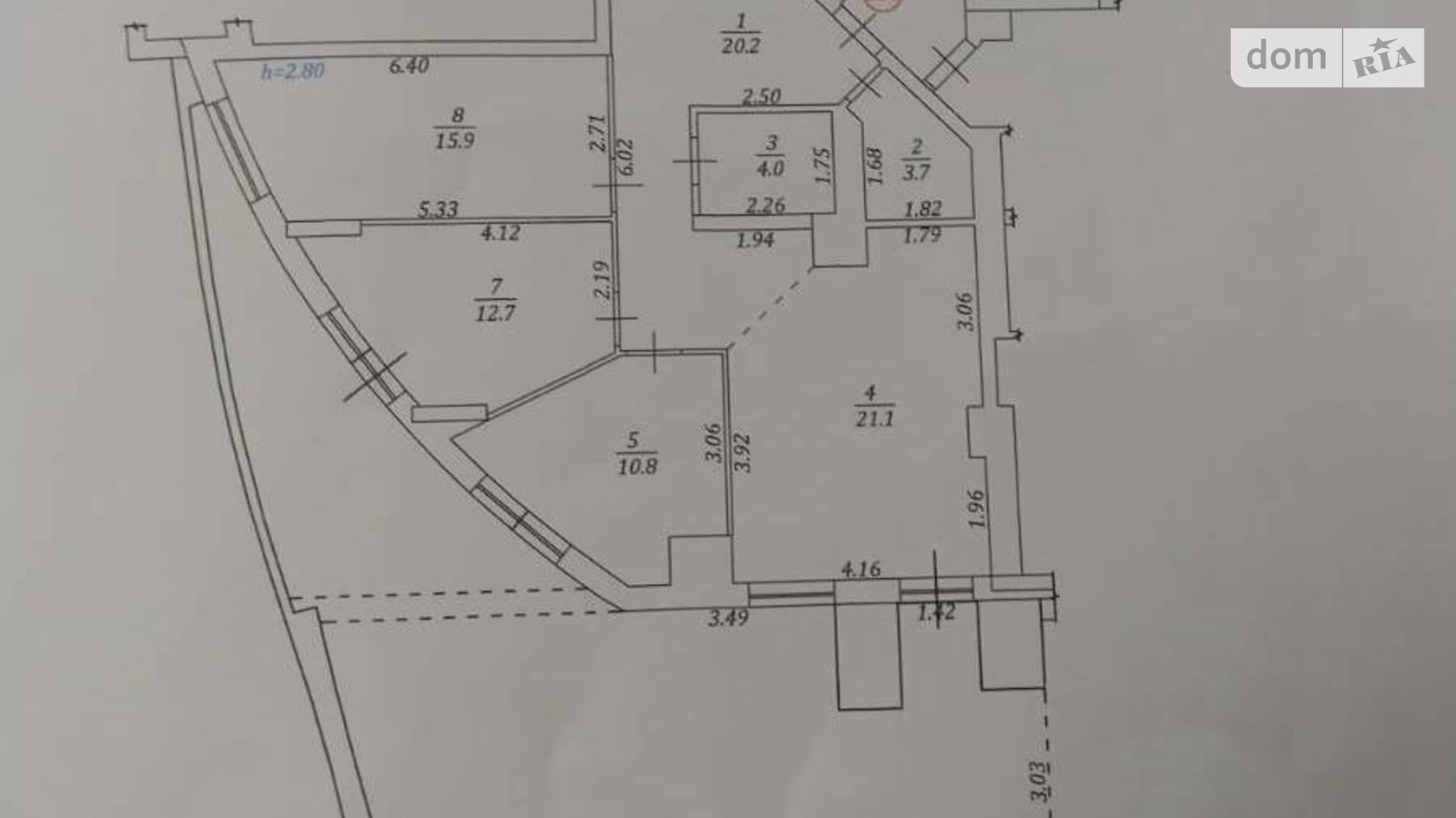Продается 3-комнатная квартира 89 кв. м в Львове, ул. Кульпарковская - фото 2