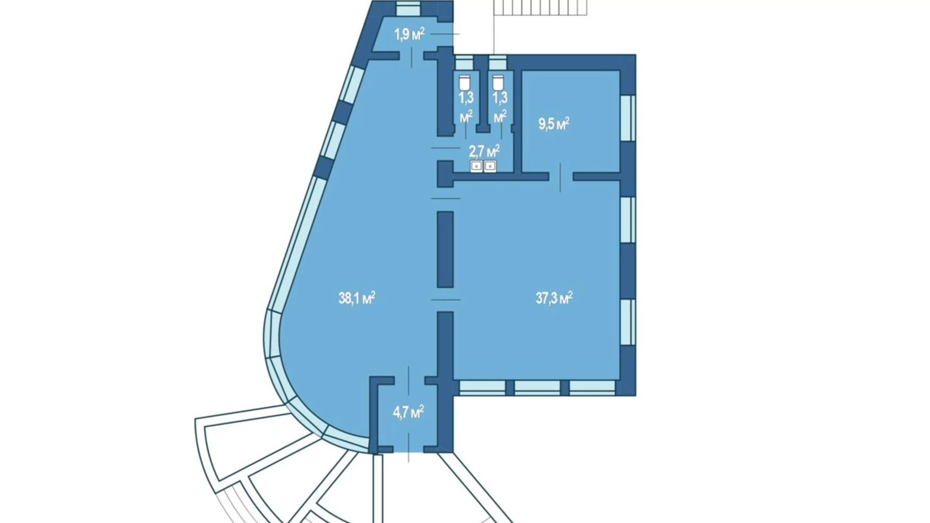 Продается офис 188.9 кв. м в бизнес-центре, цена: 300000 $ - фото 4
