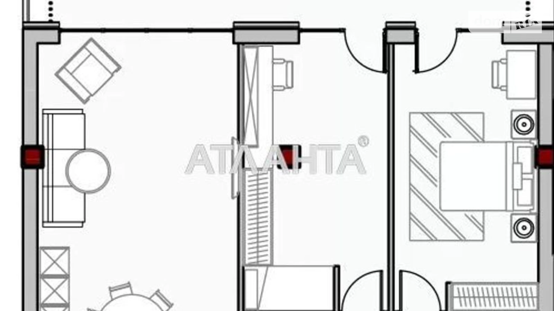 Продается 2-комнатная квартира 126.6 кв. м в Одессе, ул. Вице-адмирала Азарова - фото 5