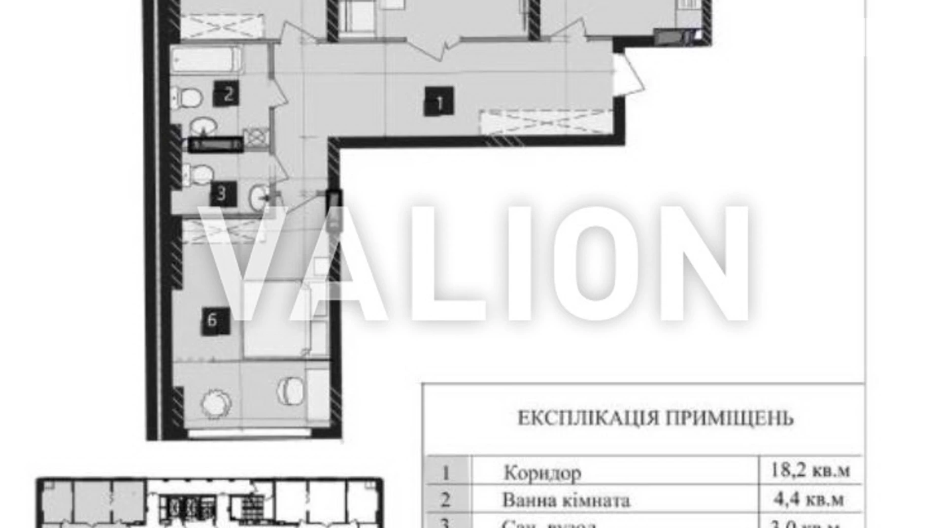 Продается 3-комнатная квартира 97.9 кв. м в Киеве, ул. Михаила Максимовича, 32А - фото 5