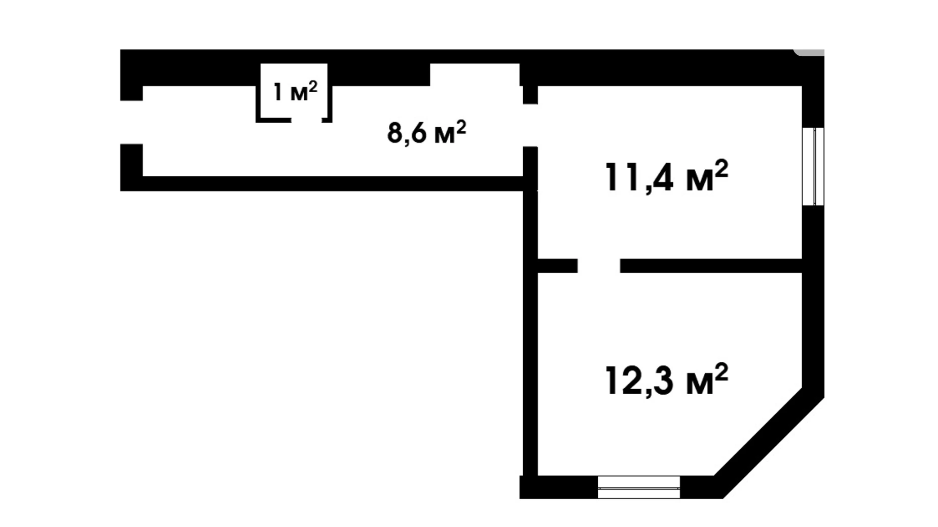 Продається офіс 33.3 кв. м в бізнес-центрі, цена: 62000 $ - фото 2