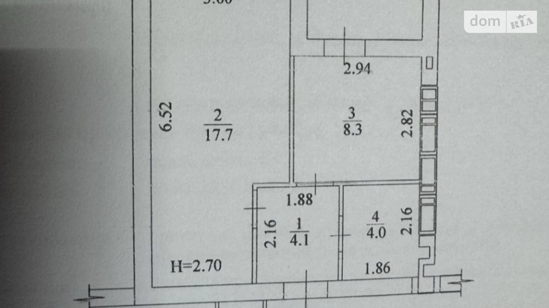 Продається 1-кімнатна квартира 37.1 кв. м у Харкові, вул. Борткевича, 13 - фото 2