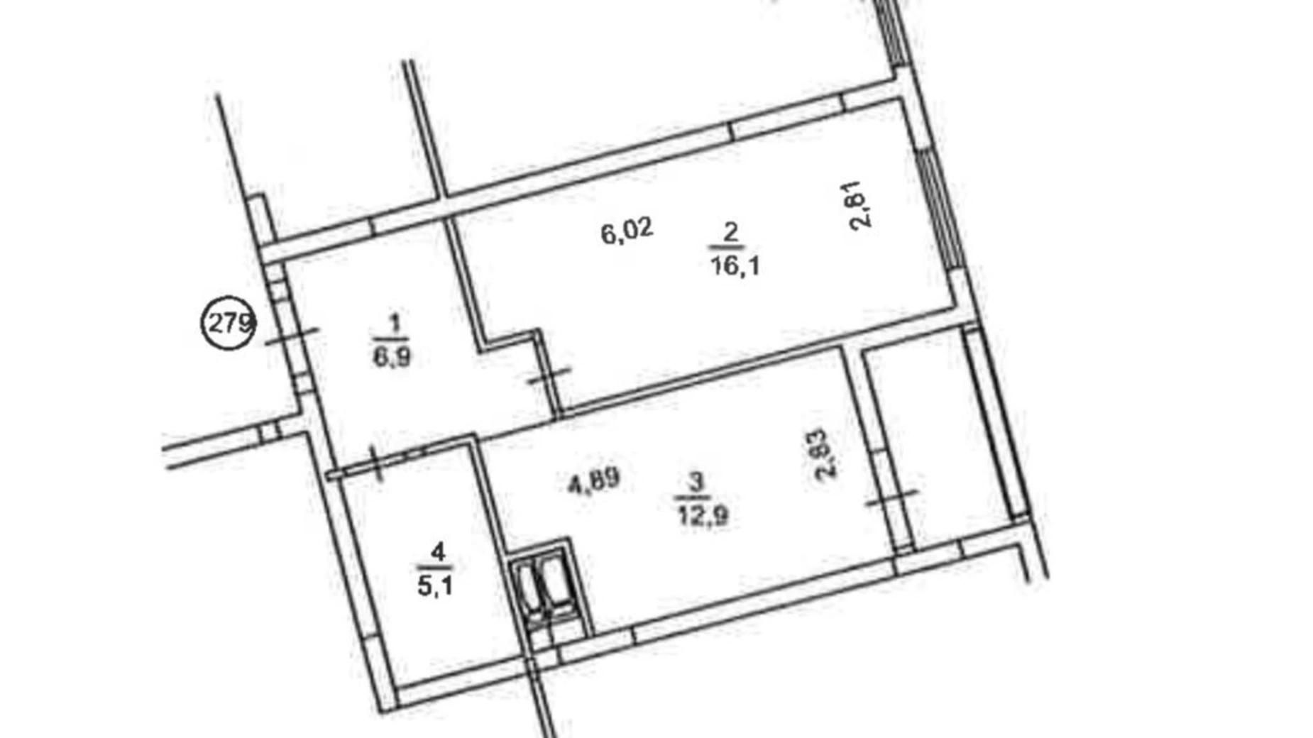 Продается 1-комнатная квартира 42.5 кв. м в Крюковщине, ул. Панорамная, 2 - фото 2