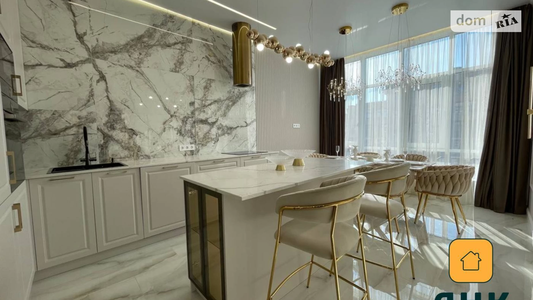 Продается 4-комнатная квартира 119.6 кв. м в Одессе, пер. Курортный, 1 - фото 4