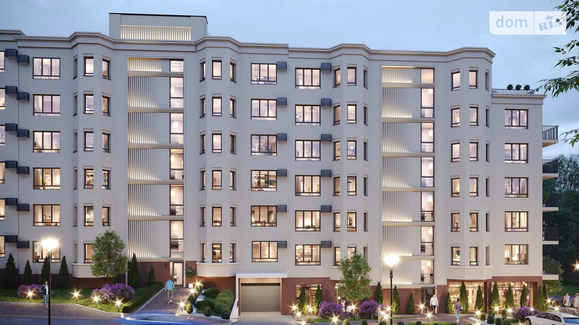 Продается 1-комнатная квартира 43.07 кв. м в Черновцах - фото 2