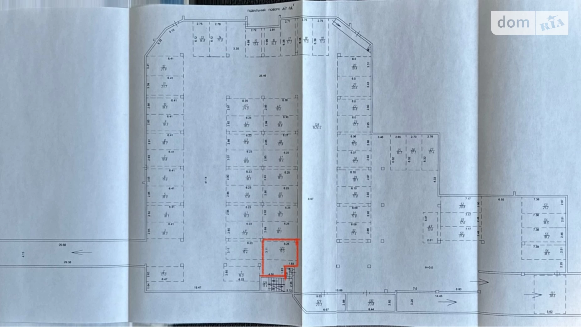 Продается подземный паркинг под легковое авто на 36 кв. м, цена: 9200 $ - фото 3