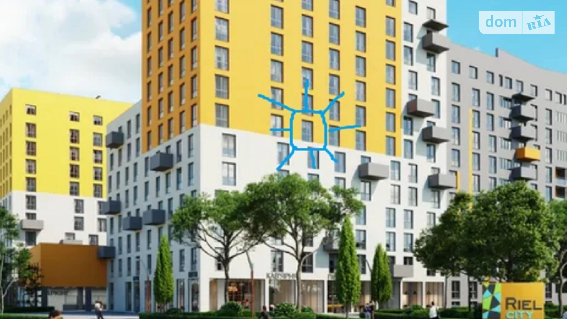 Продается 1-комнатная квартира 26.9 кв. м в Львове, ул. Рудненская, 8Г - фото 2
